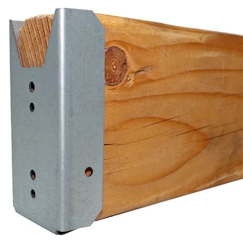 wood to metal fence brackets|metal brackets for wooden fence.